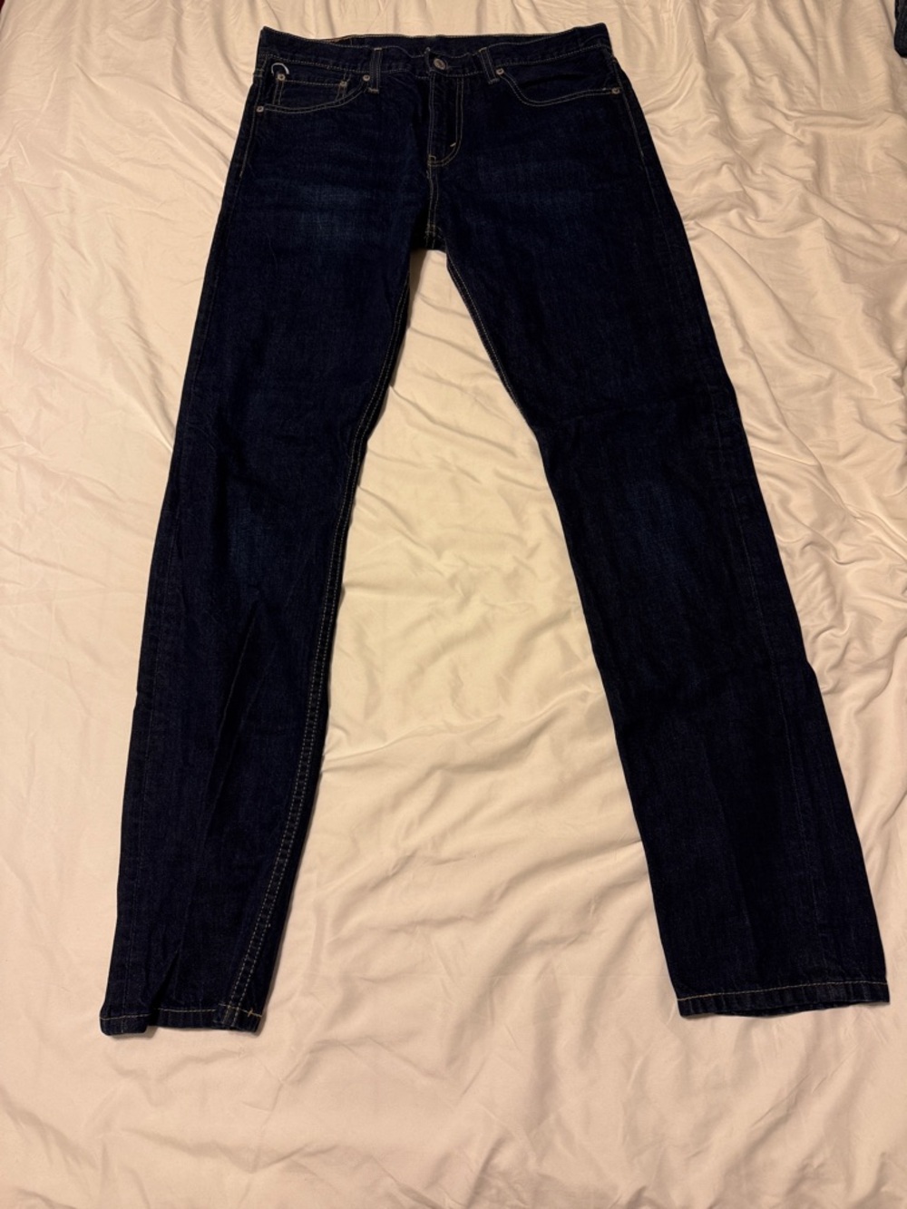 Levi's Slim Straight Jeans in Dark Indigo